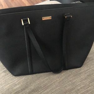Kate Spade Black Purse(large) with zipper top